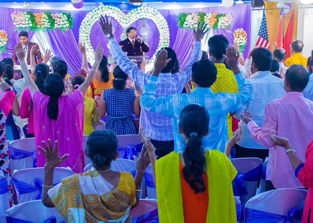 Sis Hanna Richard celebrated her 50th birthday with dignity on Thursday, Aug 09, 2018 at Balmatta Prayer Center of Grace Ministry in Mangalore with a myriad of wishes from family members, other friends, and well-wishers. 